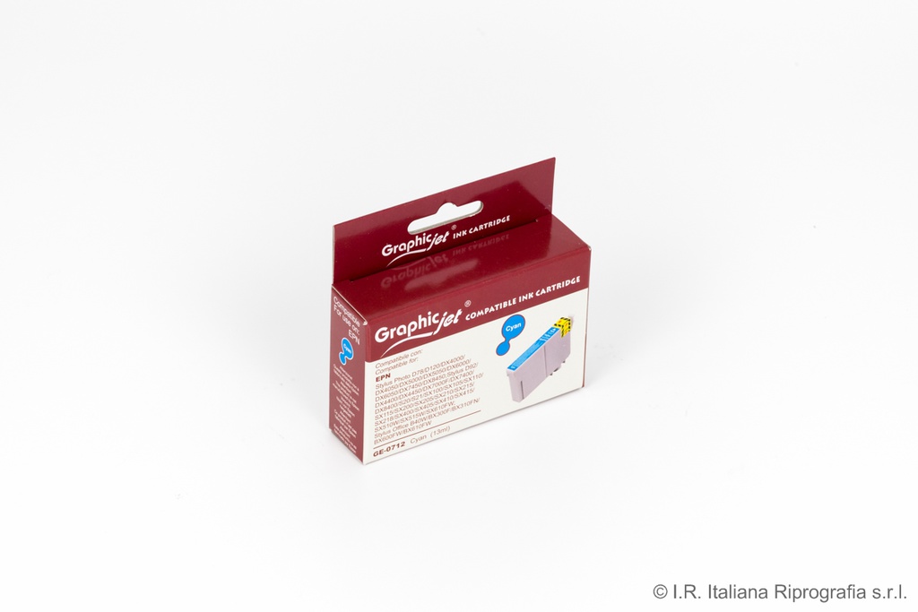 Cartuccia EPSON ink-jet compatibile con:  C13T07124010, C13T07124011, C13T08924010, T0712
