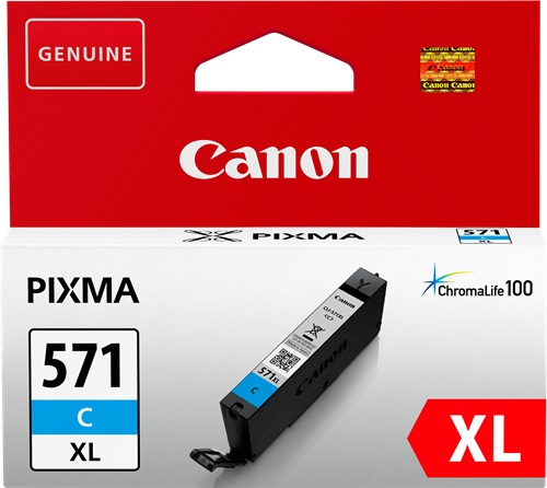 Cartuccia CANON originale  0332C001, CLI-571C XL