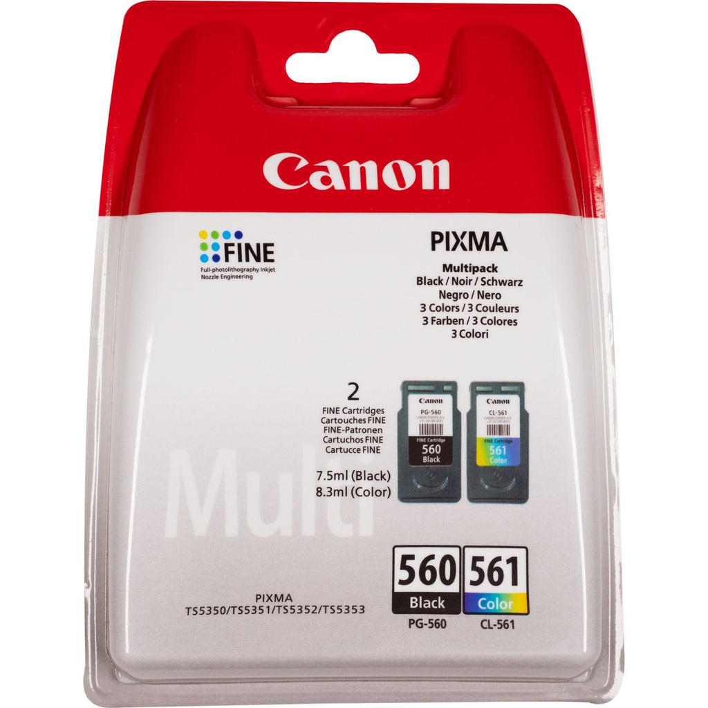 Cartuccia CANON originale  3713C006, PG-560/CL-561