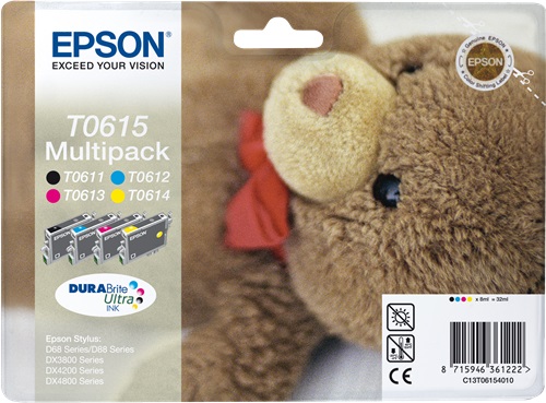 Cartuccia EPSON originale  C13T06154010, T0615