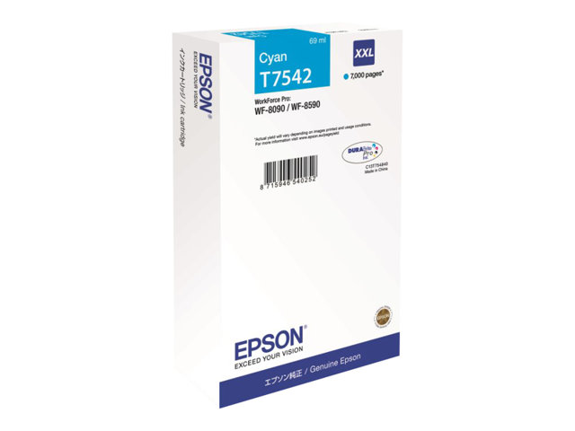 Cartuccia EPSON originale  C13T754240, T7542