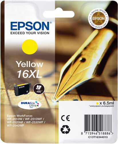 Cartuccia EPSON originale  16XL, C13T16344010, C13T16344012