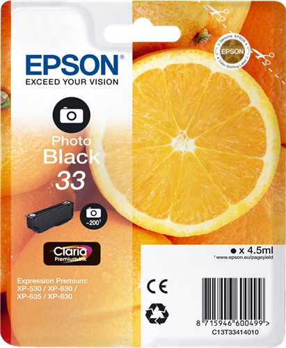 Cartuccia EPSON originale  33, C13T33414010, C13T33414012