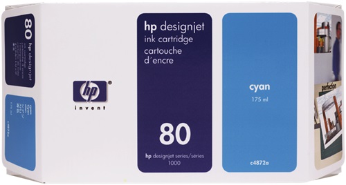 Cartuccia HP originale  80, C4872A