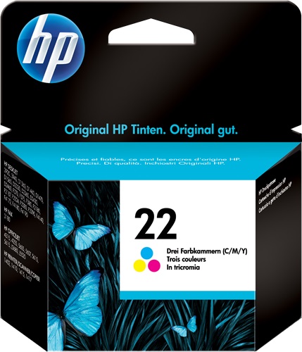 Cartuccia HP originale  22, C9352A, C9352AE