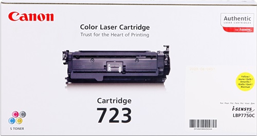 Toner Laser Originale CANON  2641B002, 723 Y