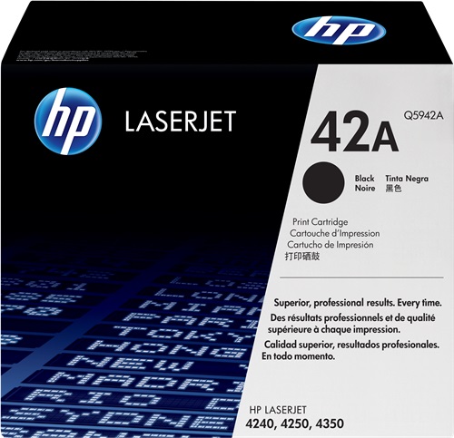 Toner Laser Originale HP  42A, Q5942A