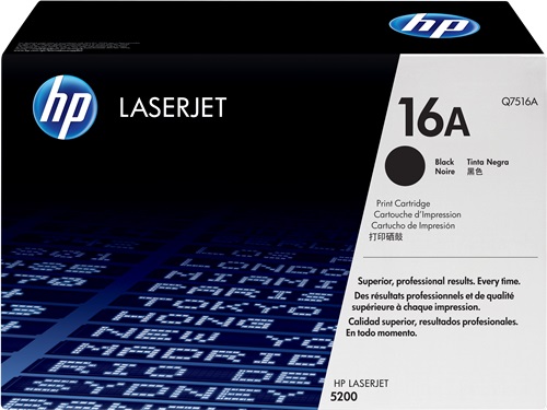 Toner Laser Originale HP  16A, Q7516A