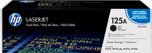 Toner Laser Originale HP  125A, CB540AD