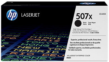 Toner Laser Originale HP  507X, CE400X