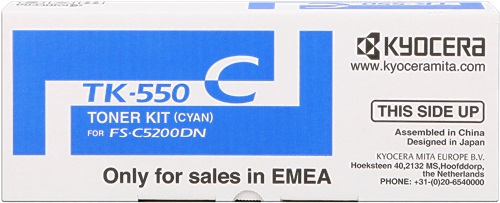 Toner Laser Originale KYOCERA - MITA  1T02HMCEU0, TK-550C