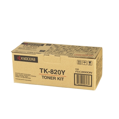 Toner Laser Originale KYOCERA - MITA  1T02HPAEU0, TK-820Y