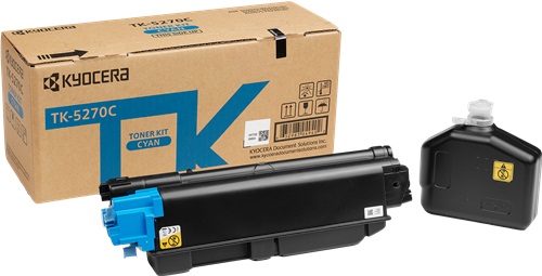 Toner Laser Originale KYOCERA - MITA  1T02TVCNL0, TK-5270C