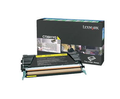Toner Laser Originale LEXMARK  C736H1YG
