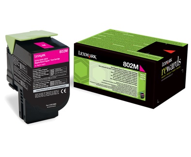 Toner Laser Originale LEXMARK  802M, 80C20M0