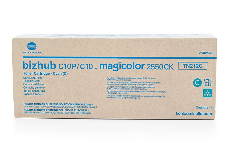 Toner Laser Originale MINOLTA  A00W372, TN212C