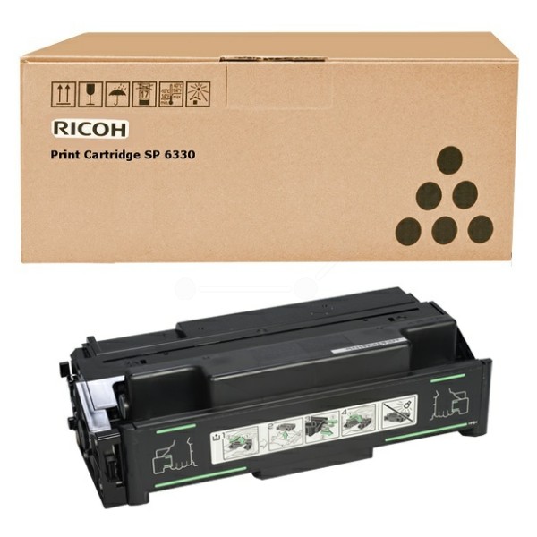 Toner Laser Originale RICOH, NASHUATEC  406629, 406649, 821231, RHSP6330NK