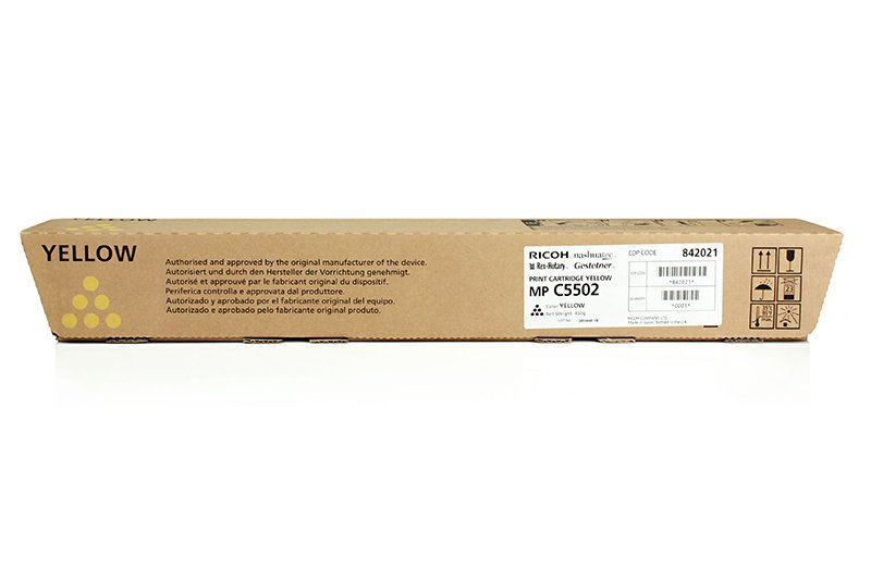 Toner originale RICOH  841686, 841762, 842023, RHC5502ECYN