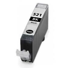[RJCA29/BBC] Cartuccia Rigenerata Canon CLI 521BK