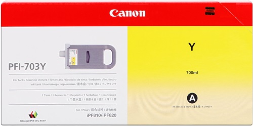 [IO-4603311] Cartuccia CANON originale  2966B001, PFI-703Y