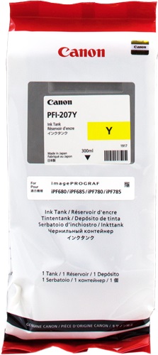 [IO-4603315] Cartuccia CANON originale  8792B001, PFI-207Y
