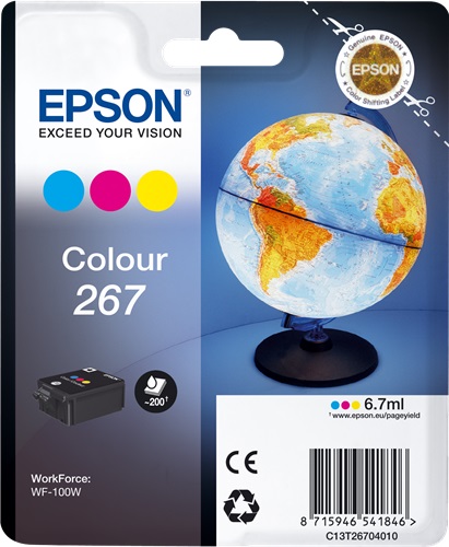 [IO-4603082] Cartuccia EPSON originale  267, C13T26704010