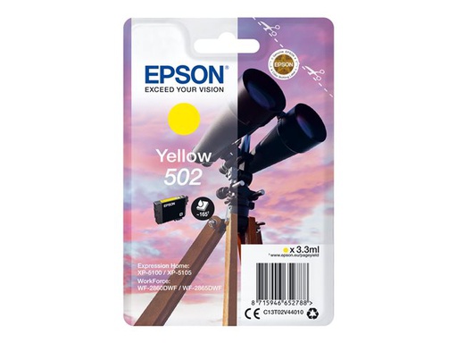 [IO-4605599] Cartuccia EPSON originale  502, C13T02V44010