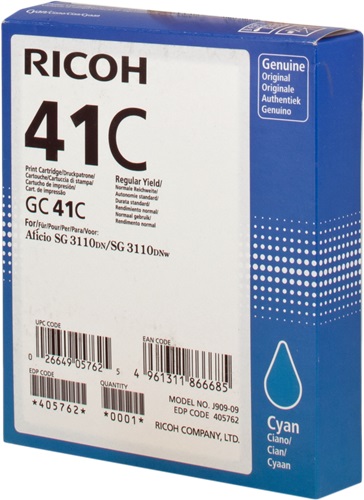 [IO-4609335] Cartuccia RICOH originale  405762, GC-41C