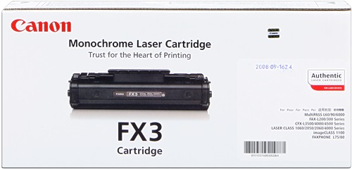 [TO-4600258] Toner Laser Originale CANON  1557A002, 1557A003, FX-3