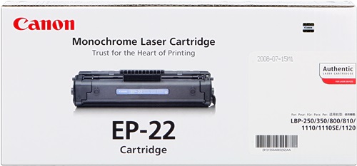[TO-4600275] Toner Laser Originale CANON  1550A003, EP-22