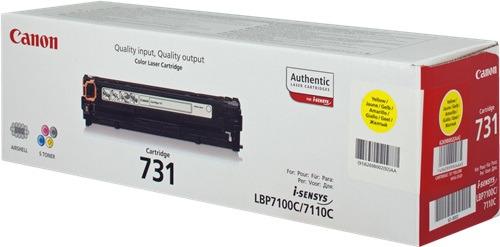 [TO-4605203] Toner Laser Originale CANON  6269B002, EP-731Y