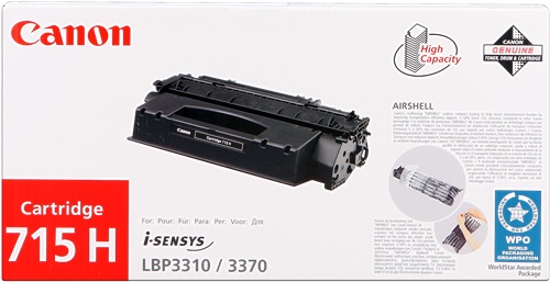 [TO-4603757] Toner Laser Originale CANON  1976B002, 715H