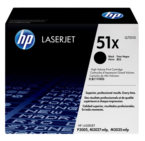 [TO-4602456] Toner Laser Originale HP  51X, Q7551X