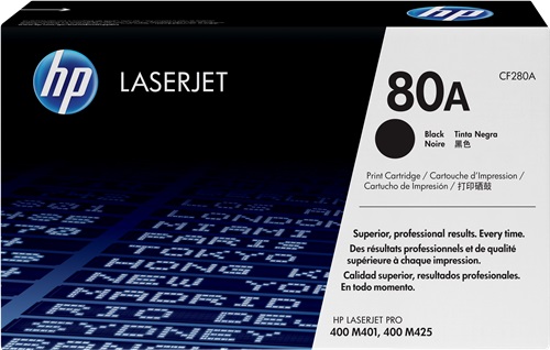 [TO-4602870] Toner Laser Originale HP  80A, CF280A