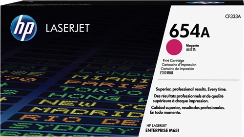 [TO-4608434] Toner Laser Originale HP  654A, CF333A