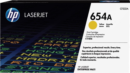 [TO-4608435] Toner Laser Originale HP  654A, CF332A