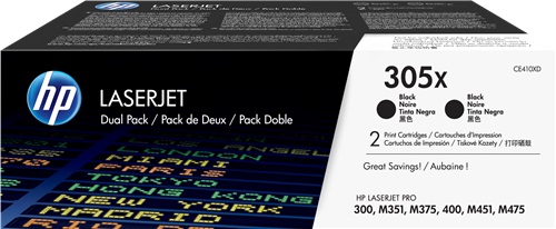 [TO-4609400] Toner Laser Originale HP  305X, CE410XD