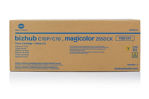 [TO-4603777] Toner Laser Originale MINOLTA  A00W172, TN212Y