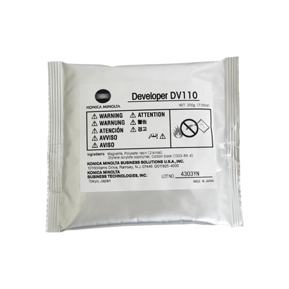 [1250216] Cartuccia Developer Originale KONICA - UBIX, MINOLTA  106, 8936-416, 8936-418, 8936-488, 8936-493, DV110