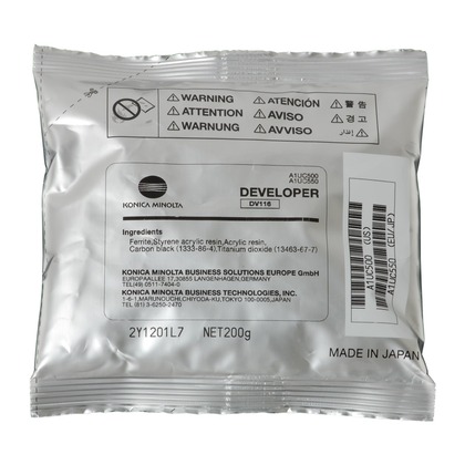 [1250420] Cartuccia Developer Originale MINOLTA  A1UC550, DV116