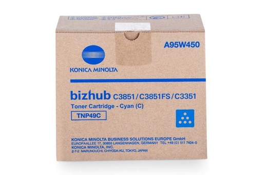 [1250650] Toner originale MINOLTA  A95W450, TNP49