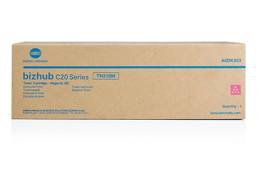 [1250370] Toner originale MINOLTA  A0DK353, TN318