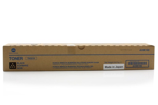 [1250450] Toner originale MINOLTA  A33K150, TN321K