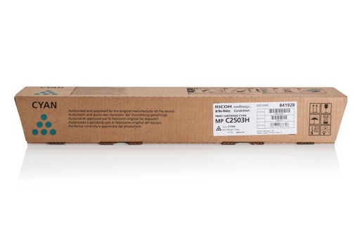 [1460561] Toner originale Ciano RICOH  841928  C2503H